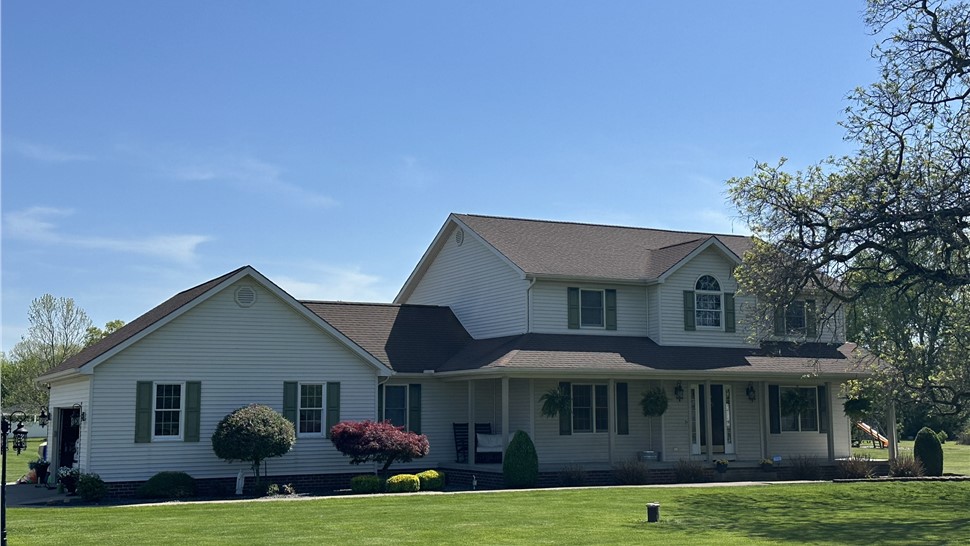 Roofing, Siding Project in North Lima, Ohio by Roof King & Restoration