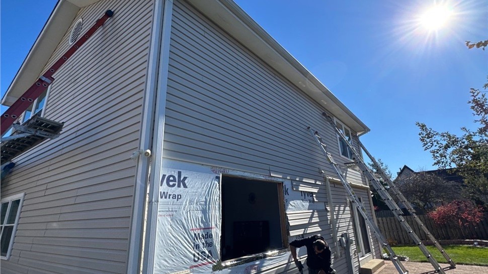 Windows Project in Gurnee, IL by Royalty Windows & Siding