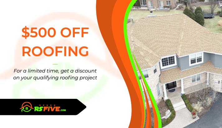 Get $500 off Roof Project for Limited Time
