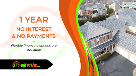 1 Year of No Interest and No Payments