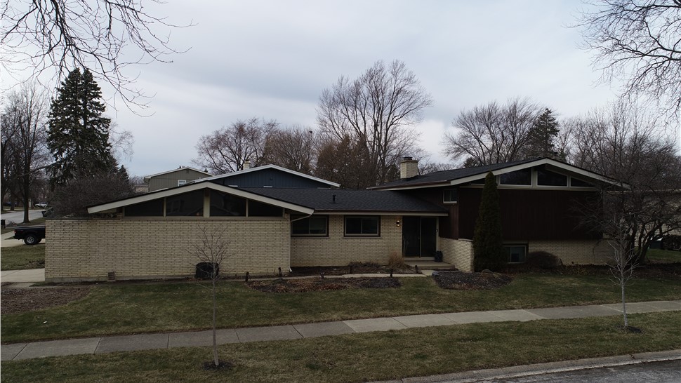 Gutters, Roofing Project in Palatine, IL by RS Five