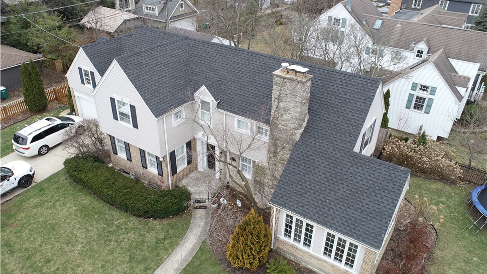 Roofing Project in Wilmette, IL by RS Five