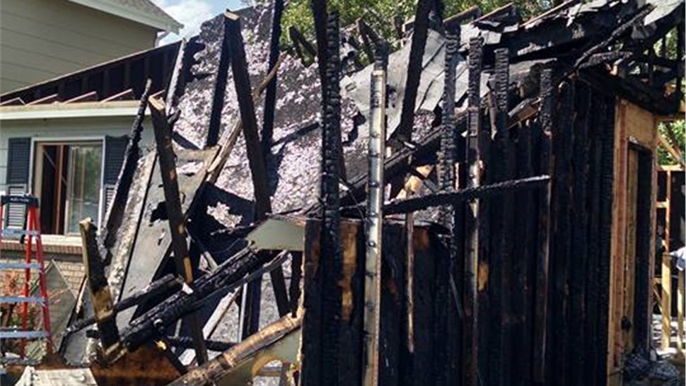 Residential Fire Mitigation Photo 1