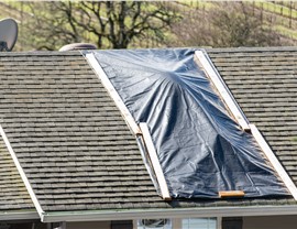 Tarp and Board Ups Photo 3