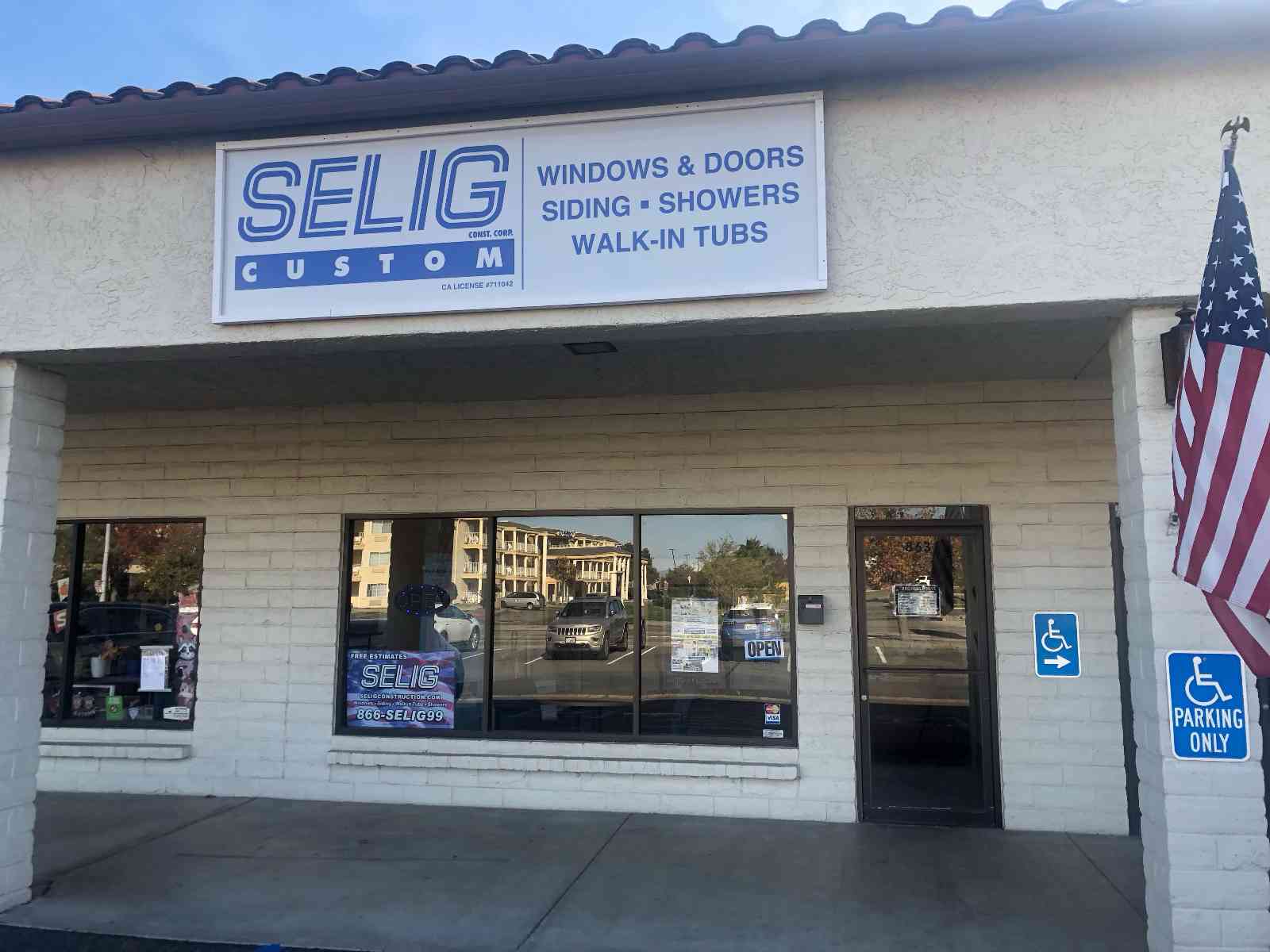 Selig Construction Showroom Redding, CA | Walk-In Tubs, Showers & Windows