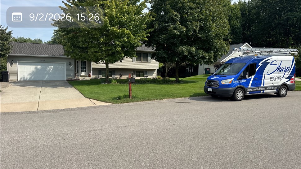 Roofing Project in Hudsonville, Michigan by Sharp Construction