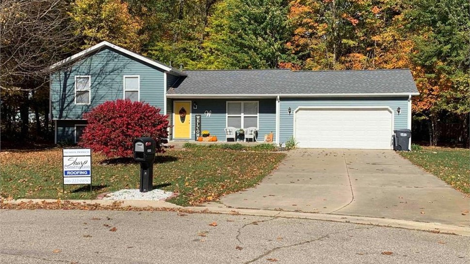 Roofing Project in Plainwell, Michigan by Sharp Construction