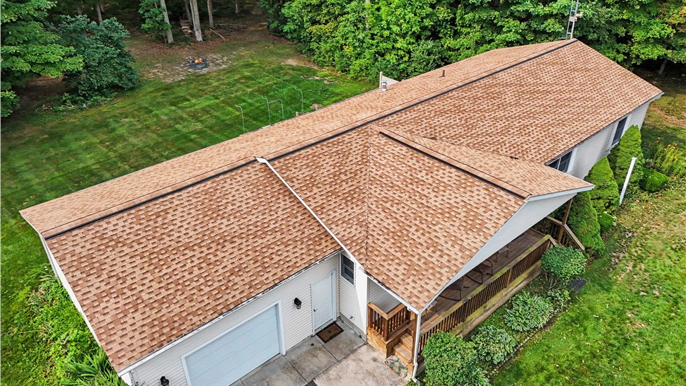 Roofing Project in Pentwater, Michigan by Sharp Construction