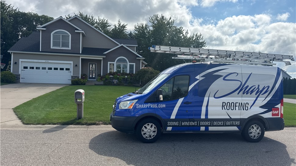 Roofing Project in Hudsonville, Michigan by Sharp Roofing