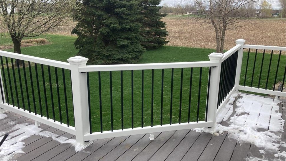 Decks, Gutters Project in Zeeland, Michigan by Sharp Construction