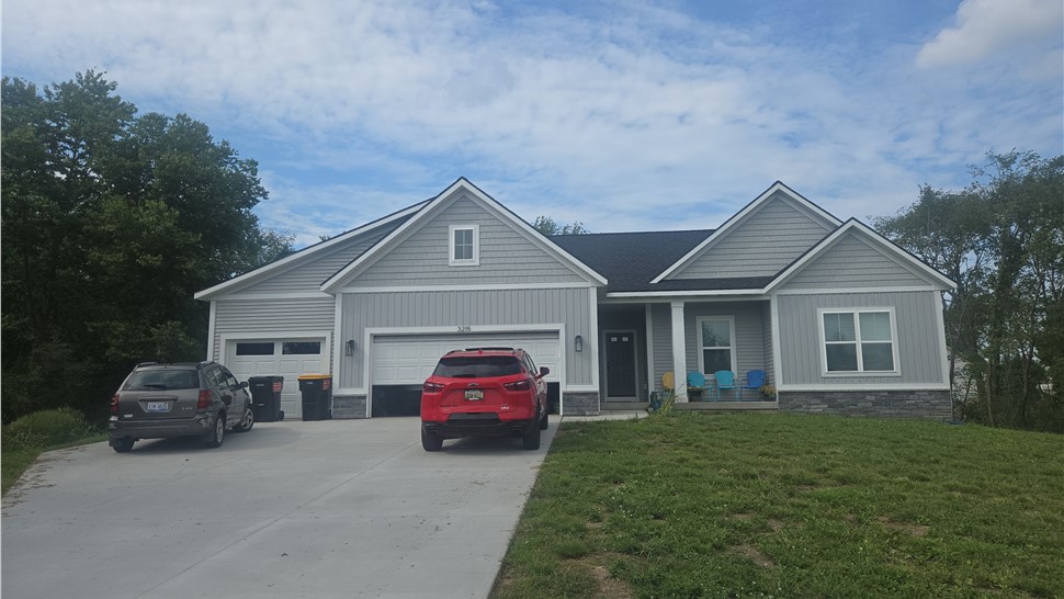 Gutters Project in Hudsonville, MI by Sharp Roofing