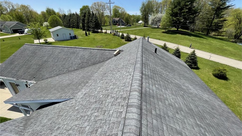 Roofing Project in Hamilton, Michigan by Sharp Construction