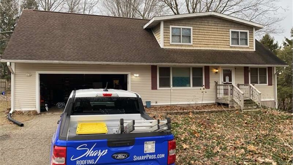Roofing Project in Otsego, Michigan by Sharp Construction