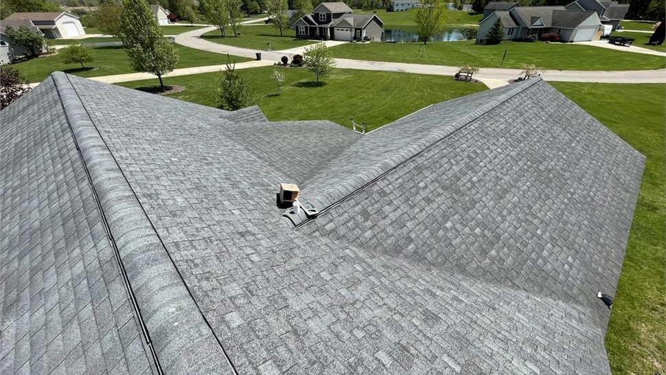 Roofing Project in Hamilton, Michigan by Sharp Construction