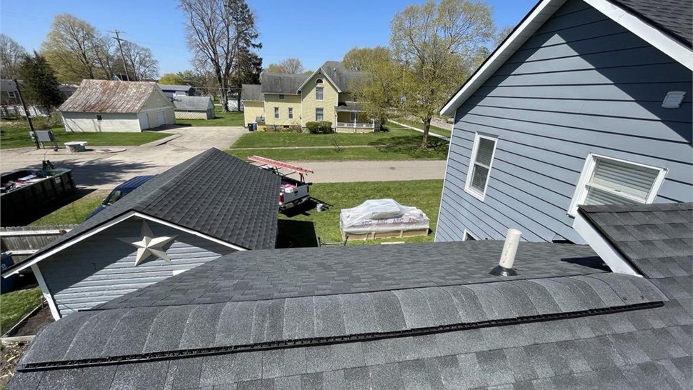 Roofing, Siding Project in Hopkins, Michigan by Sharp Construction