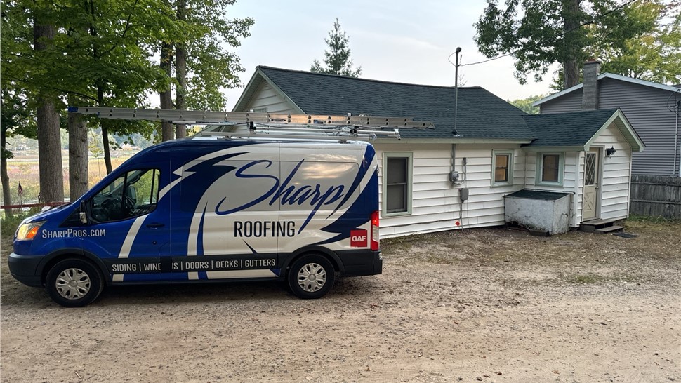 Roofing Project in Allegan, Michigan by Sharp Construction
