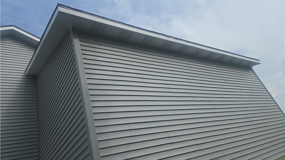 Gutters Project in Hudsonville, MI by Sharp Roofing
