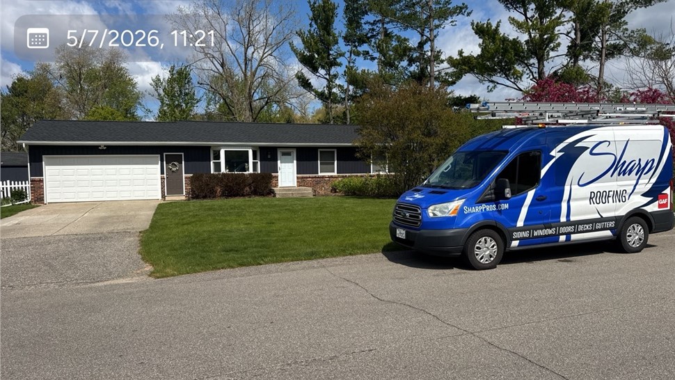 Gutters, Roofing, Siding Project in Comstock Park, Michigan by Sharp Construction