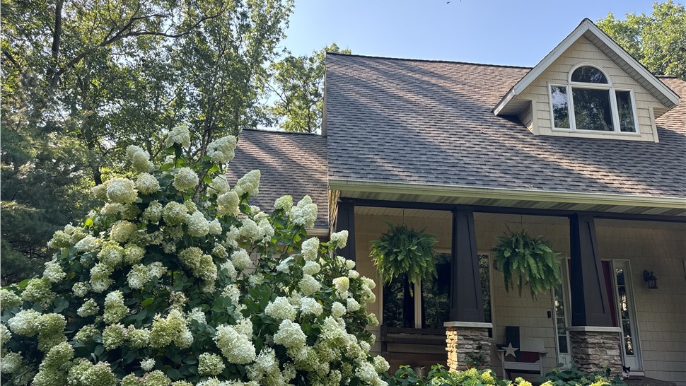 Roofing Project in Hamilton, Michigan by Sharp Construction