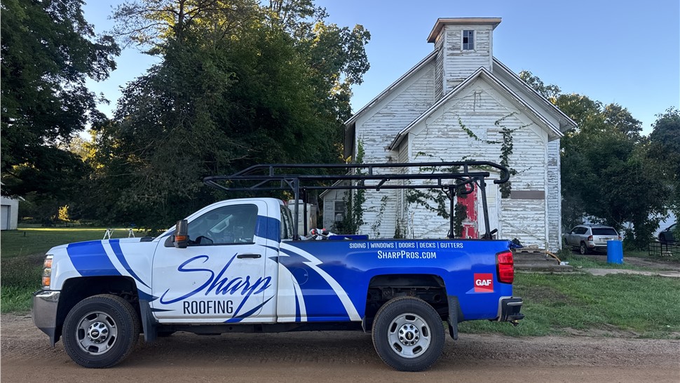 Roofing Project in Allegan, Michigan by Sharp Roofing