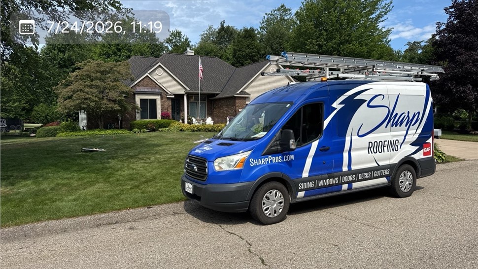 Gutters, Roofing Project in Holland, Michigan by Sharp Construction