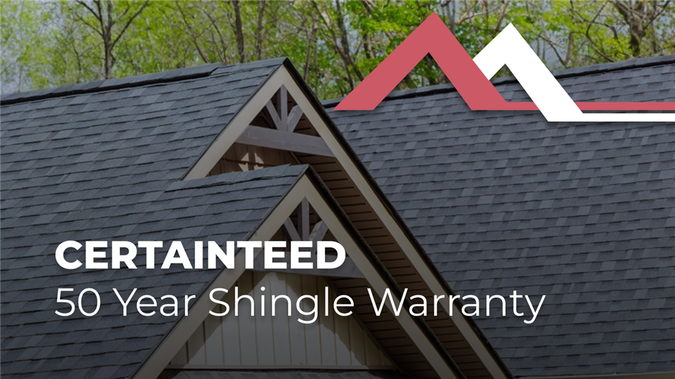 CertainTeed 50 yr Shingle Warranty