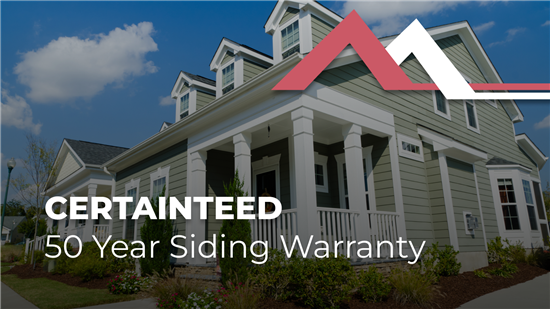 CertainTeed 50 Yr Siding Warranty