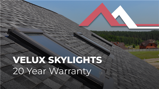 Velux Skylights 20 Year Warranty
