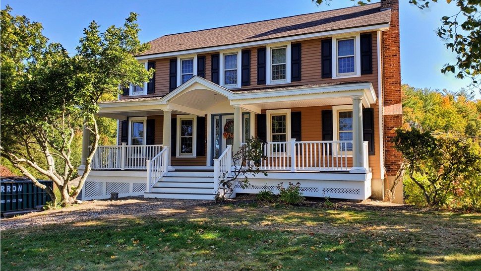 Siding Project in Manchester, New Hampshire by DeFrancesco Quality Roofing & Siding