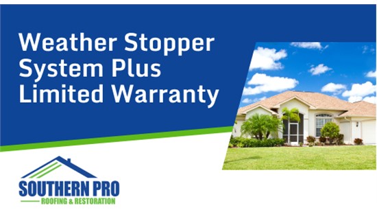Weather Stopper System Plus Limited Warranty