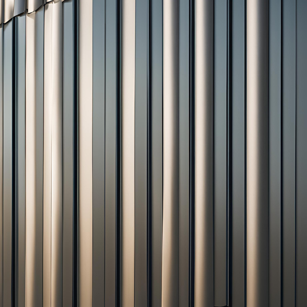 An image showing metal siding reflecting sunlight to reduce cooling costs.