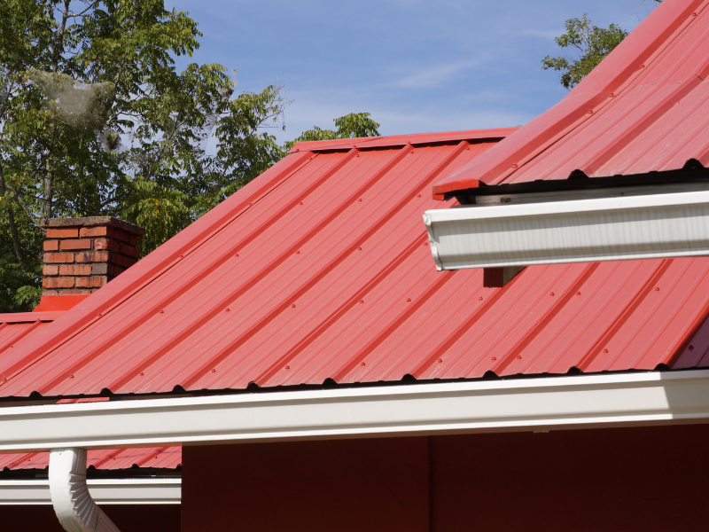 An image showing a standing seam metal Roof in San Antonio.