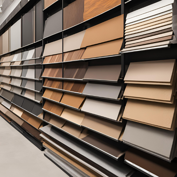 Image showing various high-quality siding materials.