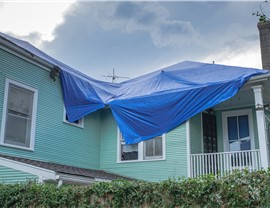 Storm Damage - Emergency Roof Tarping Photo 49