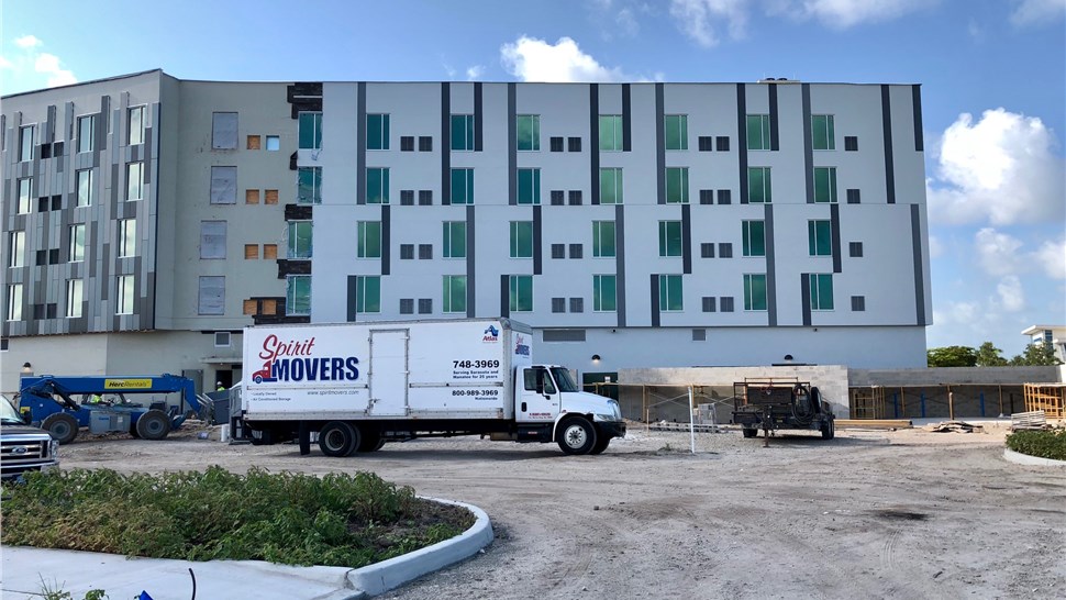 Commercial Move Project in Bradenton, FL by Spirit Movers