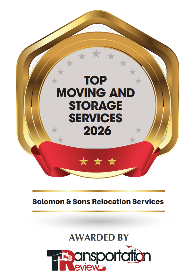 Solomon & Sons Relocation Services Recognized With Transportation Review's 2026 Top Moving and Storage Services Award