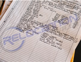 Packing list for Fort Lauderdale household move.