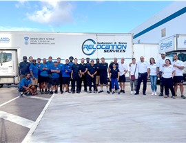 Solomon & Sons Crew in front of Moving Truck