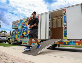 South Florida home moving truck.