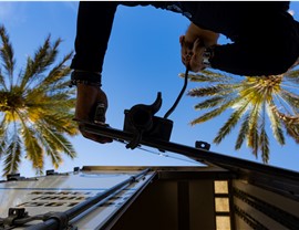 International Moving Truck Door Opening