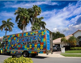 Solomon & Sons truck parked for a household move.