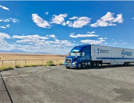 Florida moving truck parked in front of plains.