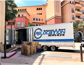 Moving truck for South Florida Hotel