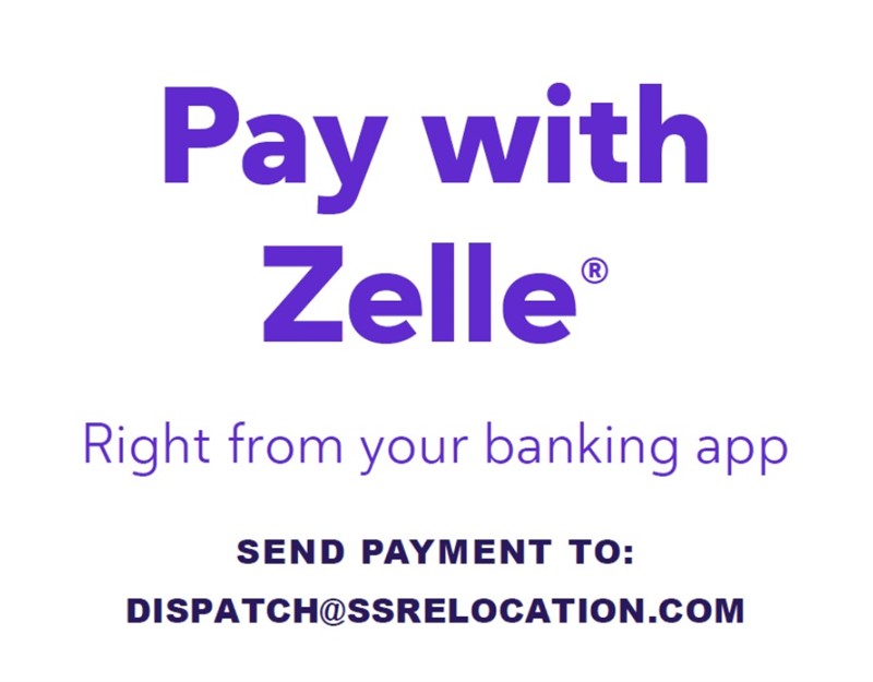Pay With Zelle Solomon & Sons Relocation Services