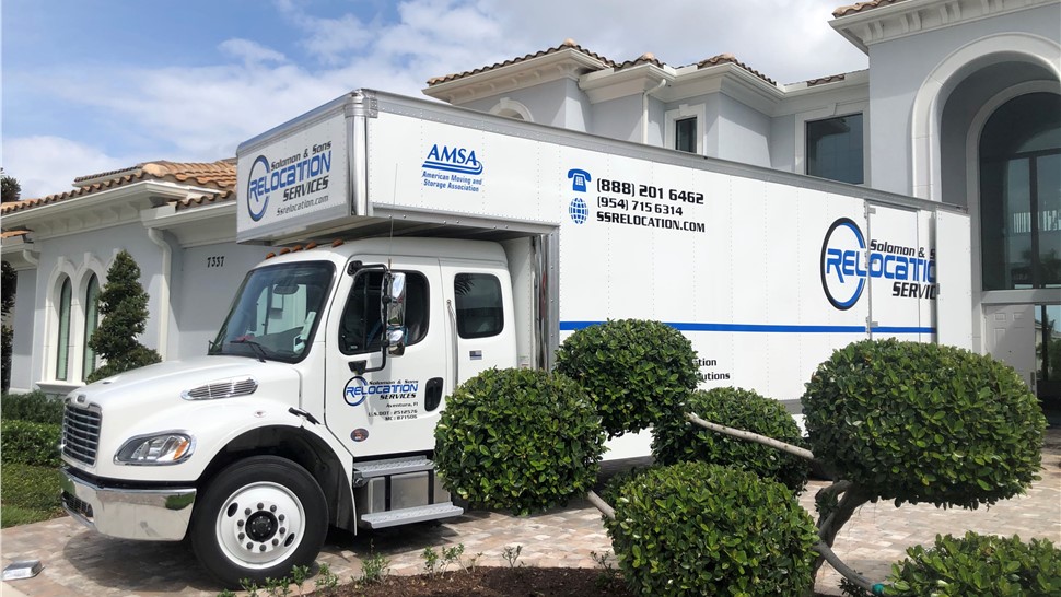 Long Distance Move Project in Weston, Florida by Solomon & Sons Relocation Services