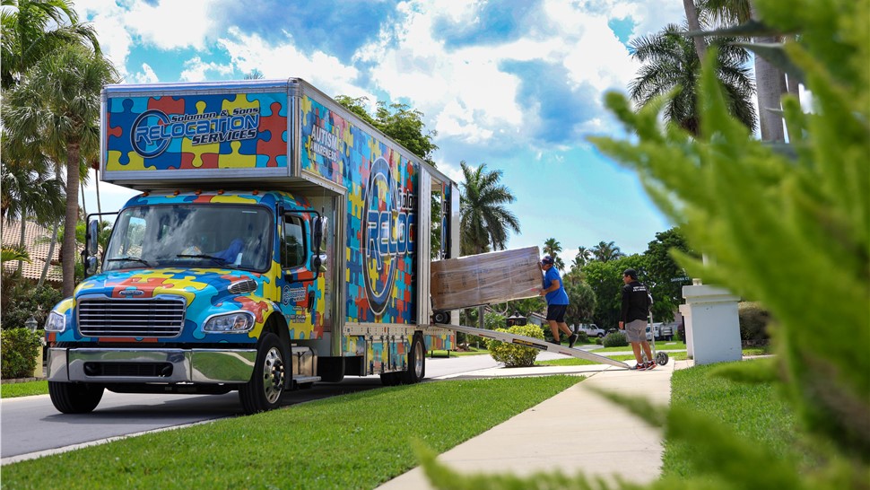 Long Distance Move Project in Miami, Florida by Solomon & Sons Relocation Services