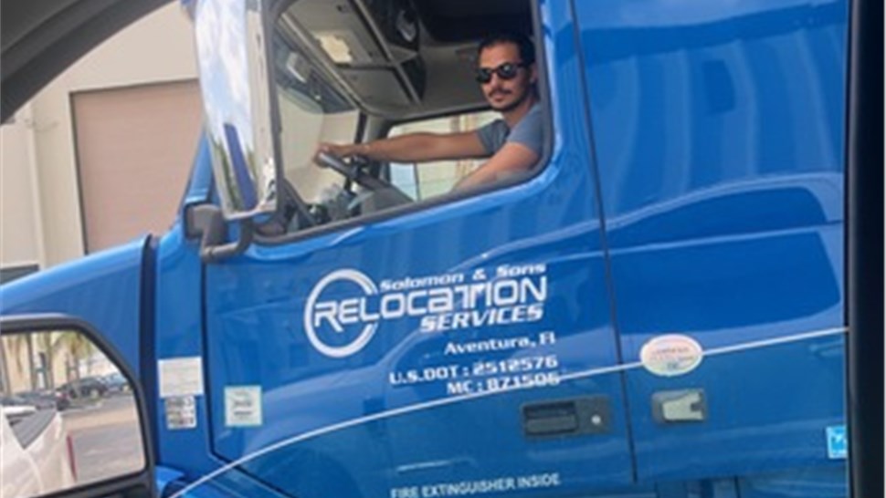 Local Move Project in DELRAY BEACH, FL by Solomon & Sons Relocation Services