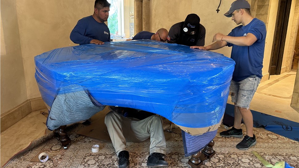 Local Move Project in Delray Beach, Florida by Solomon & Sons Relocation Services