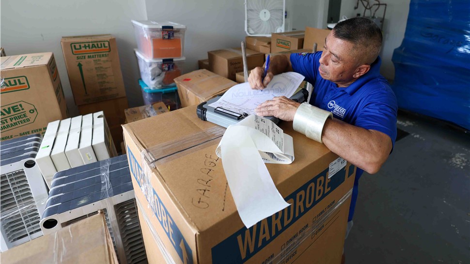 Local Move Project in Bay Harbor Islands, Florida by Solomon & Sons Relocation Services