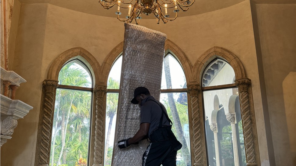 Local Move Project in Delray Beach, Florida by Solomon & Sons Relocation Services